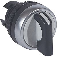 Переключатель с рукояткой - Osmoz - для комплектации - без подсветки - IP 66 - 2 положения с фиксацией - чёрный | код 023903 |  Legrand